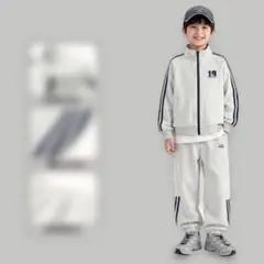 【キッズ服】男の子春コーデ2026新作ジャケットパンツ上下セット運動服