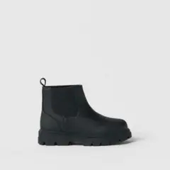 最終値下げ　ZARA ザラ　ストレッチアンクル　ブーツ　ブラック　14.5cm