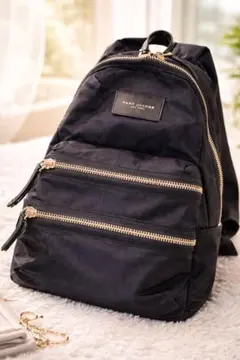 マークジェイコブス リュック バックパック 黒 ナイロン A4可￼