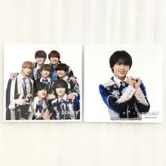 ましかくフォト 2枚 なにわ男子 集合 大西流星 公式写真