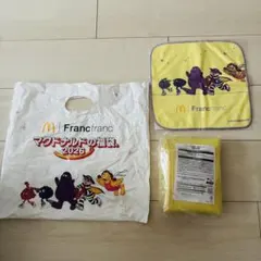 【新品】マクドナルド 福袋 2026ビッグな保温・保冷バッグ 、ハンカチ付き