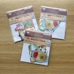 一番くじ　コメダ珈琲店　ステッカー3個セット