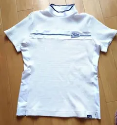 Fila メッシュ ハイネックシャツ ゴルフシャツ