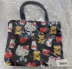 新品】フェイラー サンリオ ハローキティ 手付き巾着バッグ トート
