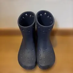 Crocs クラシックブーツ　ネイビー 長靴　20センチ