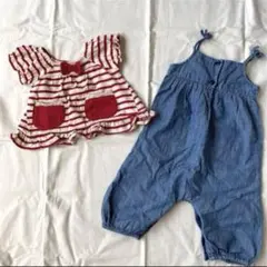 【70㎝】女の子　夏服　2点セット