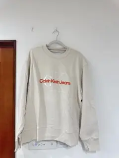 Calvin Klein Jeans XL トレーナー ベージュ XL