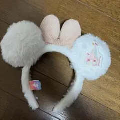 ミッキー耳カチューシャ リボン付き