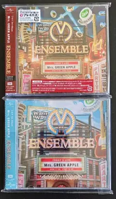 【新品未開封・激レア】Mrs.GREEN APPLE ENSEMBLE初回限定盤 ENSEMBLE [初回限定盤][CD][+DVD] - Mrs. GREEN APPLE