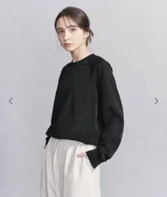 新品BEAUTY&YOUTH シアー ラグラン スウェットM