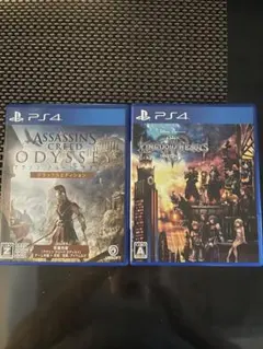 PS4 アサシンクリード オデッセイ キングダムハーツ　2本まとめ売り