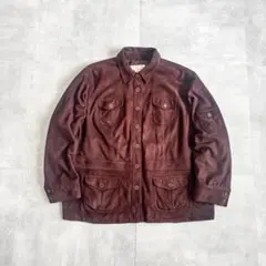 90s JONES NEW YORK SPORT フェイクスエードジャケット