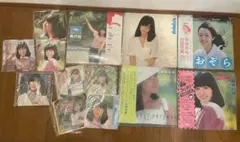 斉藤由貴 CDシングル14点セット(いずれもトレイ折れ欠損) 来生たかお