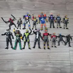 仮面ライダー ソフビ フィギュア 大量セットのサムネイル