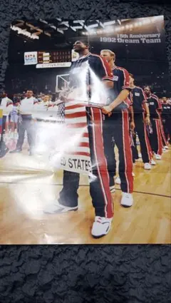 NBA　ポスター　TEAM USA マジック　ジョーダン　　レブロン　コービー