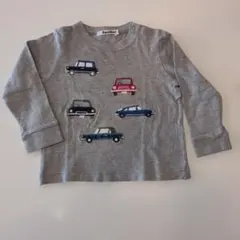 familiar 車刺繍 長袖Tシャツ 2枚セット　90 100　✨️