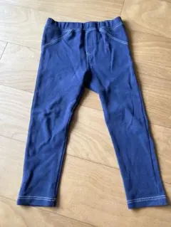 Lee ネイビー レギンス ポケット付き　100 ネイビー