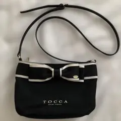 ✨️TOCCA ✨️トッカ リボン付きバイカラーショルダーバッグ