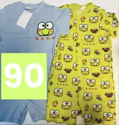 【新品 / 希少】けろけろけろっぴ★ロンパース(2着おまとめセット)90サイズ