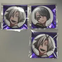 桃源暗鬼 コミケ アフコミ C107 缶バッジ 無陀野無人 1 桃宮唾切 2