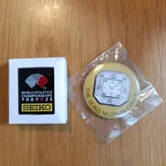 SEIKO 世界陸上選手権 TOKYO 25 ピンバッジのサムネイル
