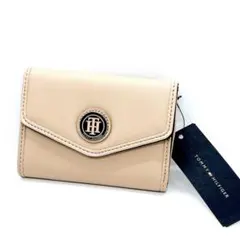 【ラスト1点】TOMMYHILFIGERトミーヒルフィガー 三つ折り財布 ピンク