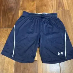 UNDER ARMOUR ネイビー ハーフパンツ YLG