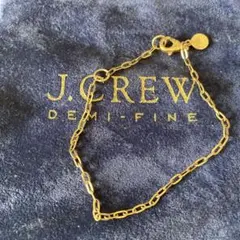 J.Crew ゴールド デミファイン ブレスレット