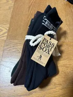 PASS PORT ソックス 3足セット