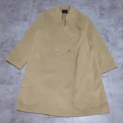 KBF シンプルロングコート Fサイズ ベージュ
