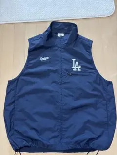MONO-MART LA Dodgers ナイロンベスト ネイビー Lのサムネイル