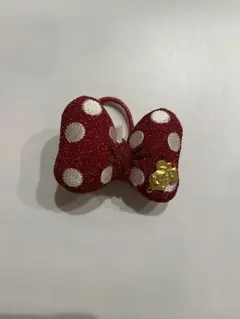 ディズニー ミニーちゃん リボン ヘアピン小