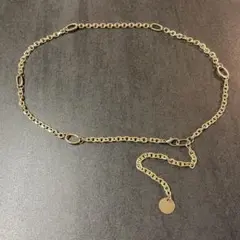 ゴールド チェーンベルト 調整可能