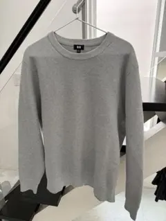 ウォッシャブルミラノリブクルーネックセーター　03 グレード　XL UNIQLO