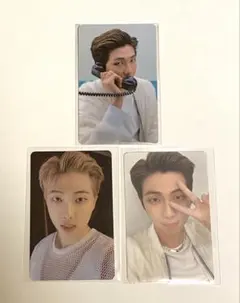 BTS PTD-LIVE 追加特典　PVCフォトカード 他　RM 3枚セット