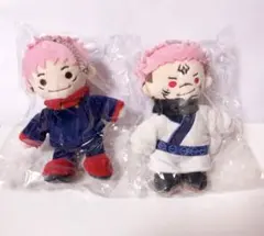 呪術廻戦 アニメ呪術廻戦展 おすわりぬいぐるみ softtoys虎杖悠仁両面宿儺