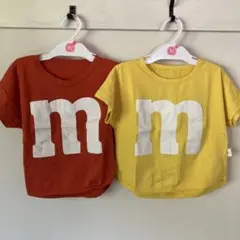 m&m Tシャツ　2枚セット