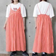 マーキーズ MARKEY'S コットンリネンキャミワンピース / 大人サイズ