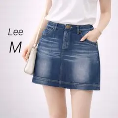 Lee リー デニムスカート タイトスカート M カジュアル インディゴ 春夏