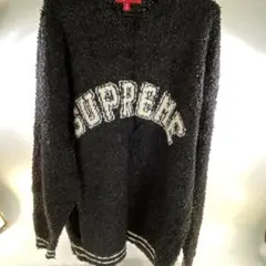 ma様 Supreme ニットセーター M ブラック/グリーン - メルカリ