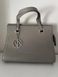 Armani Exchange グレー ハンドバッグ