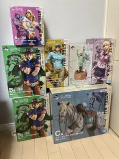 ジョジョの奇妙な冒険 STEELBALLRUN フィギュアコンプセット - メルカリ