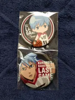 黒子のバスケ缶バッチとマグネット