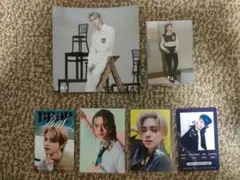 【匿名配送】INI 松田迅 過去トレカ シール アザジャケ セット