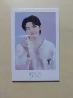 SEVENTEEN ウジ SEVENTEENLOVE スクエア型缶バッジ