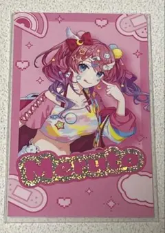 倉持めると　にじさんじデコラモード　チェキ風カード