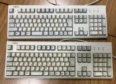 FUJITSU キーボード 128872-103 2個セット 本体