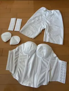 White Angel ブライダルインナー ビスチェF70&ガードルL