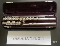 YAMAHA フルート YFL-211S ハードケース付 管楽器 シルバー - メルカリ