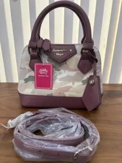 新品　サマンサヴェガ　サマンサベガ ハンドバッグ 2way カモフラージュ
